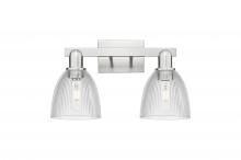 Innovations Lighting 716-2W-SN-G382 - Castile - 2 Light - 17 inch - Brushed Satin Nickel - Bath Vanity Light