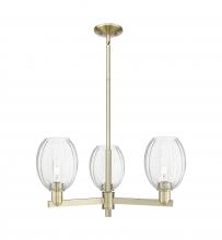 Innovations Lighting 716-3CR-AB-G459-6CL - Preston Bulb - 3 Light - 18 inch - Antique Brass - Pendant