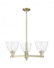 Innovations Lighting 716-3CR-AB-GBD-752 - Bristol - 3 Light - 29 inch - Antique Brass - Stem hung - Pendant
