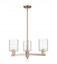 Innovations Lighting 716-3CR-AC-G1113 - Cobbleskill - 3 Light - 27 inch - Antique Copper - Stem hung - Pendant