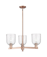 Innovations Lighting 716-3CR-AC-G558-6SDY - Bella - 3 Light - 27 inch - Antique Copper - Stem hung - Pendant