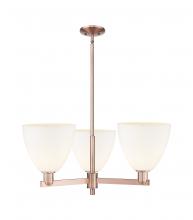 Innovations Lighting 716-3CR-AC-GBD-91 - Bristol - 3 Light - 31 inch - Antique Copper - Stem hung - Pendant