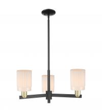 Innovations Lighting 716-3CR-BAB-G341 - Hadley - 3 Light - 26 inch - Black Antique Brass - Stem hung - Pendant