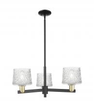 Innovations Lighting 716-3CR-BAB-G402 - Niagara - 3 Light - 28 inch - Black Antique Brass - Stem hung - Pendant