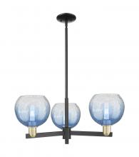 Innovations Lighting 716-3CR-BAB-G483-8SB - Brookhaven Globe - 3 Light - 18 inch - Black Antique Brass - Pendant