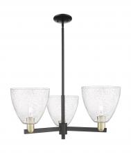Innovations Lighting 716-3CR-BAB-GBD-94 - Bristol - 3 Light - 31 inch - Black Antique Brass - Stem hung - Pendant