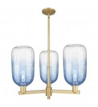 Innovations Lighting 716-3CR-BB-G482-7SB - Brookhaven Cloche - 3 Light - 18 inch - Brushed Brass - Pendant