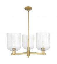 Innovations Lighting 716-3CR-BB-G559-8SDY - Bridal Veil - 3 Light - 30 inch - Brushed Brass - Pendant