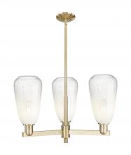 Innovations Lighting 716-3CR-CB-G480-6OP - Brookhaven Almond - 3 Light - 18 inch - Champagne Bronze - Pendant