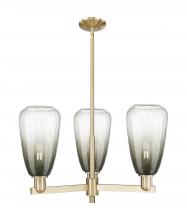 Innovations Lighting 716-3CR-CB-G480-6SL - Brookhaven Almond - 3 Light - 18 inch - Champagne Bronze - Pendant