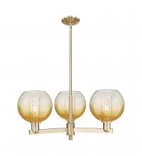 Innovations Lighting 716-3CR-CB-G483-8AM - Brookhaven Globe - 3 Light - 18 inch - Champagne Bronze - Pendant