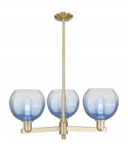 Innovations Lighting 716-3CR-CB-G483-8SB - Brookhaven Globe - 3 Light - 18 inch - Champagne Bronze - Pendant