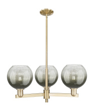 Innovations Lighting 716-3CR-CB-G483-8SL - Brookhaven Globe - 3 Light - 18 inch - Champagne Bronze - Pendant