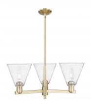 Innovations Lighting 716-3CR-CB-GBC-84 - Berkshire Glass - 3 Light - 30 inch - Champagne Bronze - Stem hung - Pendant