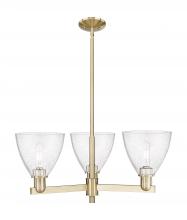 Innovations Lighting 716-3CR-CB-GBD-754 - Bristol - 3 Light - 29 inch - Champagne Bronze - Stem hung - Pendant