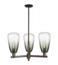 Innovations Lighting 716-3CR-OB-G480-6SL - Brookhaven Almond - 3 Light - 18 inch - Oil Rubbed Bronze - Pendant