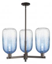 Innovations Lighting 716-3CR-OB-G482-7SB - Brookhaven Cloche - 3 Light - 18 inch - Oil Rubbed Bronze - Pendant