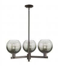 Innovations Lighting 716-3CR-OB-G483-8SL - Brookhaven Globe - 3 Light - 18 inch - Oil Rubbed Bronze - Pendant