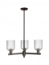 Innovations Lighting 716-3CR-OB-G559-5SDY - Bridal Veil - 3 Light - 18 inch - Oil Rubbed Bronze - Pendant