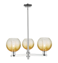 Innovations Lighting 716-3CR-PC-G483-8AM - Brookhaven Globe - 3 Light - 18 inch - Polished Chrome - Pendant