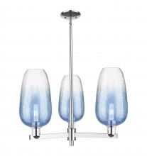 Innovations Lighting 716-3CR-PC-G484-7SB - Brookhaven Flute - 3 Light - 18 inch - Polished Chrome - Pendant