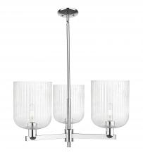 Innovations Lighting 716-3CR-PC-G559-8SDY - Bridal Veil - 3 Light - 30 inch - Polished Chrome - Pendant