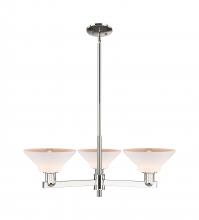 Innovations Lighting 716-3CR-PN-G131 - Orwell - 3 Light - 30 inch - Polished Nickel - Stem hung - Pendant
