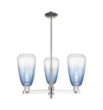 Innovations Lighting 716-3CR-PN-G480-6SB - Brookhaven Almond - 3 Light - 18 inch - Polished Nickel - Pendant