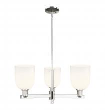 Innovations Lighting 716-3CR-PN-G558-6GWH - Bella - 3 Light - 27 inch - Polished Nickel - Stem hung - Pendant