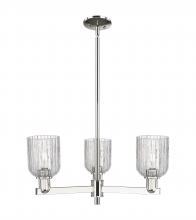 Innovations Lighting 716-3CR-PN-G559-5CL - Bridal Veil - 3 Light - 18 inch - Polished Nickel - Pendant