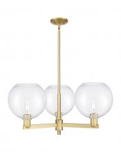 Innovations Lighting 716-3CR-SG-G122-10 - Athens - 3 Light - 32 inch - Satin Gold - Stem hung - Pendant