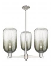 Innovations Lighting 716-3CR-SN-G482-7SL - Brookhaven Cloche - 3 Light - 18 inch - Satin Nickel - Pendant