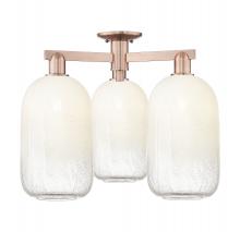 Innovations Lighting 716-3F-AC-G482-7OP - Brookhaven Cloche - 3 Light - 6 inch - Antique Copper - Semi-Flush Mount