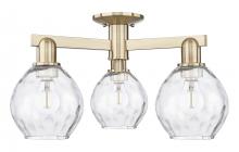 Innovations Lighting 716-3F-CB-G362 - Waverly - 3 Light - 24 inch - Champagne Bronze - Semi-Flush Mount