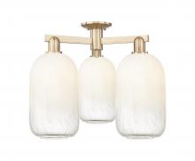 Innovations Lighting 716-3F-CB-G482-7OP - Brookhaven Cloche - 3 Light - 6 inch - Champagne Bronze - Semi-Flush Mount