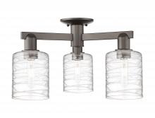 Innovations Lighting 716-3F-OB-G1113 - Cobbleskill - 3 Light - 23 inch - Oil Rubbed Bronze - Semi-Flush Mount
