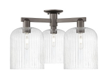 Innovations Lighting 716-3F-OB-G559-8SDY - Bridal Veil - 3 Light - 26 inch - Oil Rubbed Bronze - Semi-Flush Mount