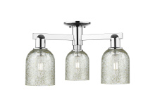 Innovations Lighting 716-3F-PC-G259 - Caledonia - 3 Light - 23 inch - Polished Chrome - Semi-Flush Mount