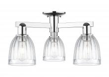 Innovations Lighting 716-3F-PC-G442 - Brookfield - 3 Light - 23 inch - Polished Chrome - Semi-Flush Mount