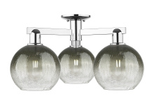 Innovations Lighting 716-3F-PC-G483-8SL - Brookhaven Globe - 3 Light - 6 inch - Polished Chrome - Semi-Flush Mount