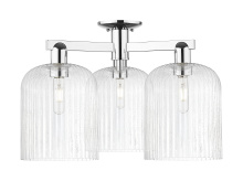 Innovations Lighting 716-3F-PC-G559-8SDY - Bridal Veil - 3 Light - 26 inch - Polished Chrome - Semi-Flush Mount