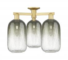 Innovations Lighting 716-3F-SG-G482-7SL - Brookhaven Cloche - 3 Light - 6 inch - Satin Gold - Semi-Flush Mount