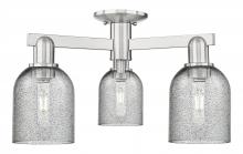 Innovations Lighting 716-3F-SN-G257 - Caledonia - 3 Light - 23 inch - Brushed Satin Nickel - Semi-Flush Mount