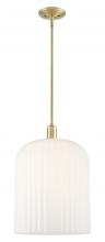 Innovations Lighting 716-3S-AB-G559-12GWH - Bridal Veil - 1 Light - 12 inch - Antique Brass - Mini Pendant