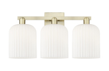 Innovations Lighting 716-3W-AB-G559-8GWH - Bridal Veil - 3 Light - 27 inch - Antique Brass - Bath Vanity Light