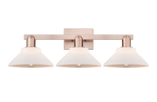 Innovations Lighting 716-3W-AC-G131 - Orwell - 3 Light - 27 inch - Antique Copper - Bath Vanity Light