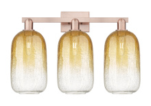 Innovations Lighting 716-3W-AC-G482-7AM - Brookhaven Cloche - 3 Light - 26 inch - Antique Copper - Bath Vanity Light