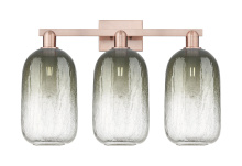 Innovations Lighting 716-3W-AC-G482-7SL - Brookhaven Cloche - 3 Light - 26 inch - Antique Copper - Bath Vanity Light