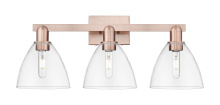 Innovations Lighting 716-3W-AC-GBD-752 - Bristol - 3 Light - 27 inch - Antique Copper - Bath Vanity Light