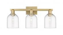 Innovations Lighting 716-3W-BB-G558-6CL - Bella - 3 Light - 25 inch - Brushed Brass - Bath Vanity Light